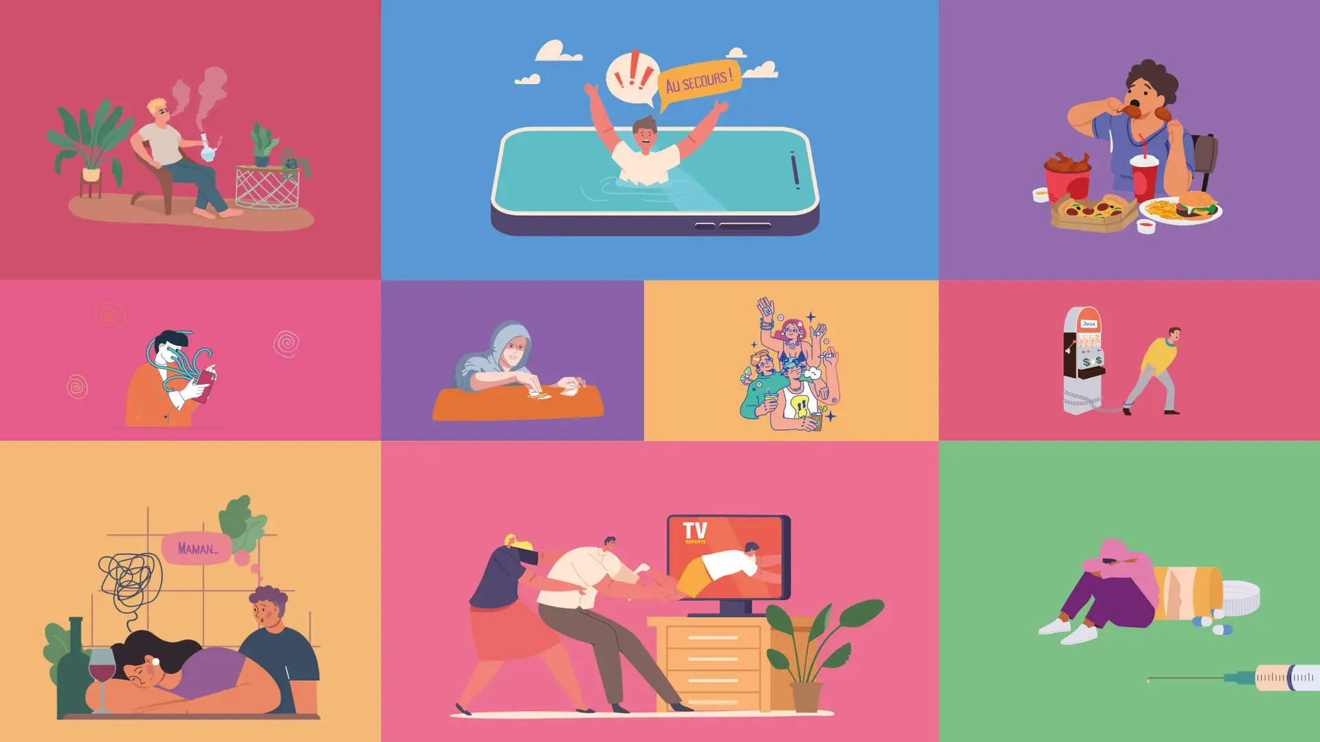 Les addictions