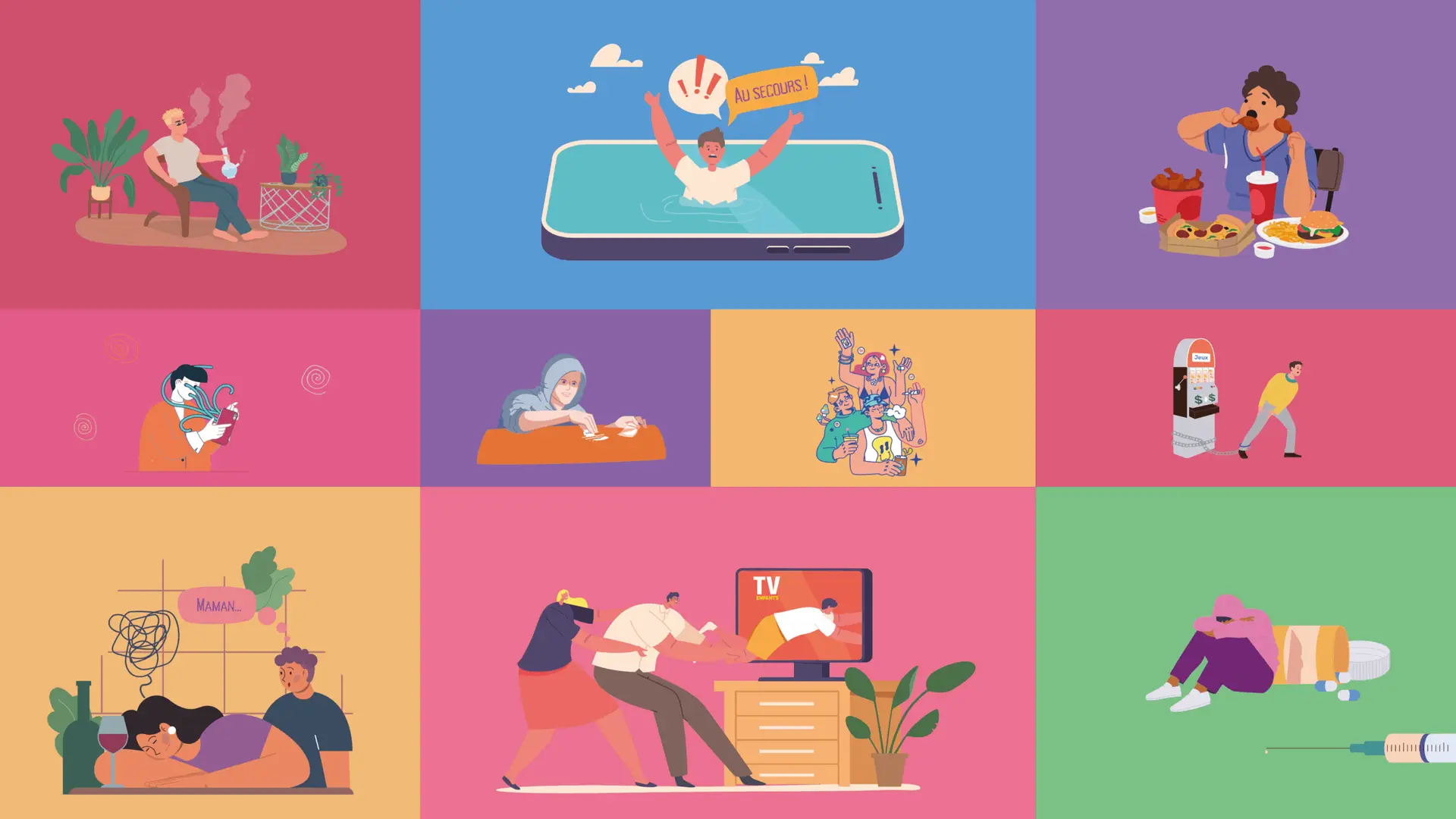 Les addictions