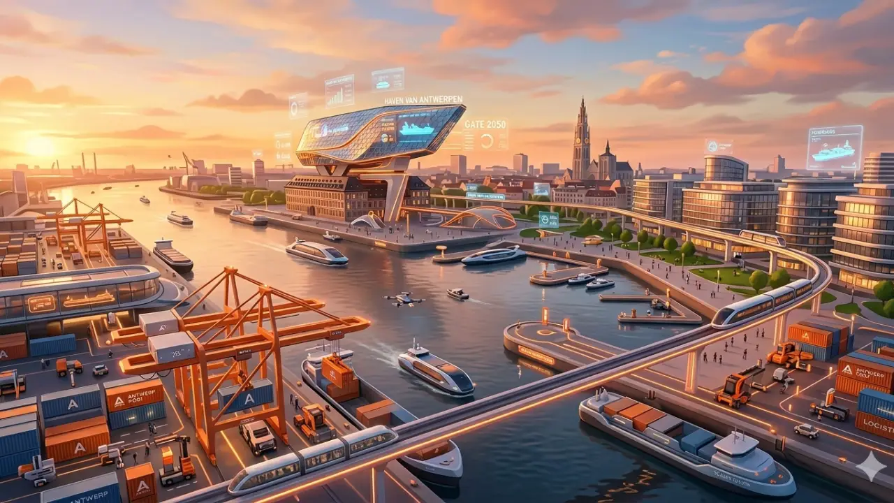 Le port d'Anvers